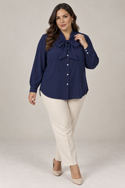 Picture of ELEGANT BLOUSE WITH BOW
